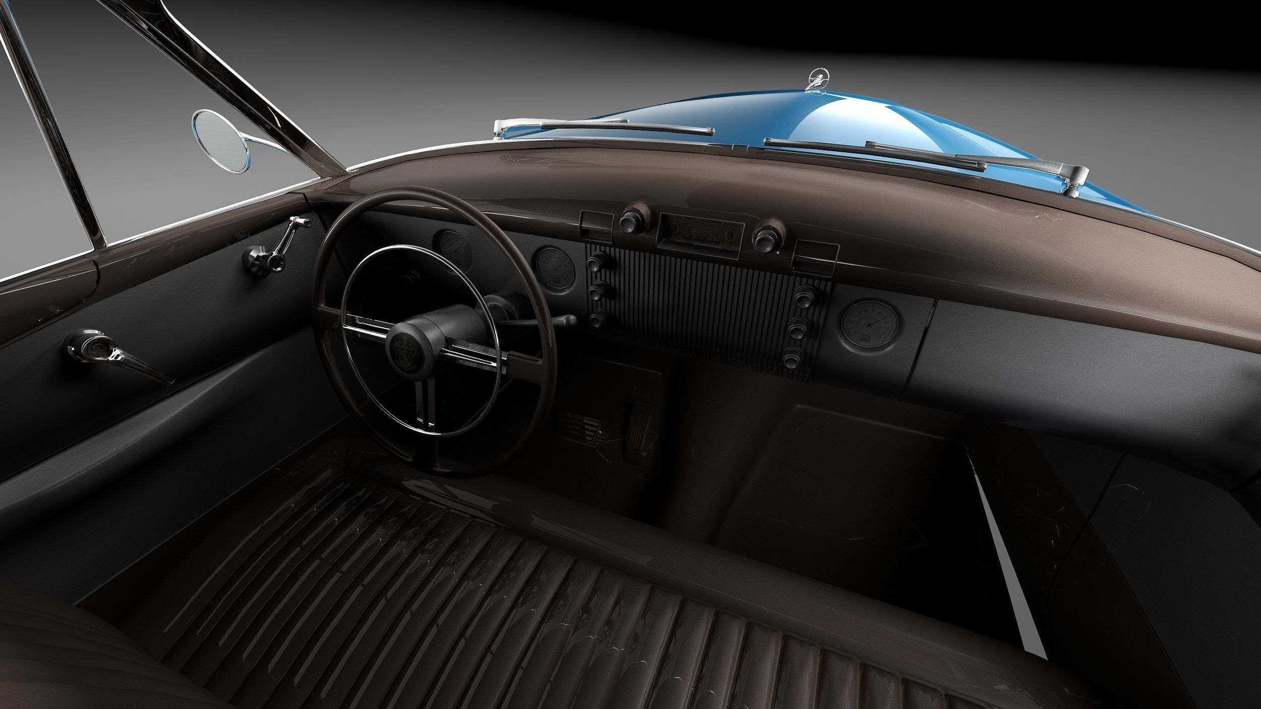 Buick Roadmaster Riviera 1952 3D model_16