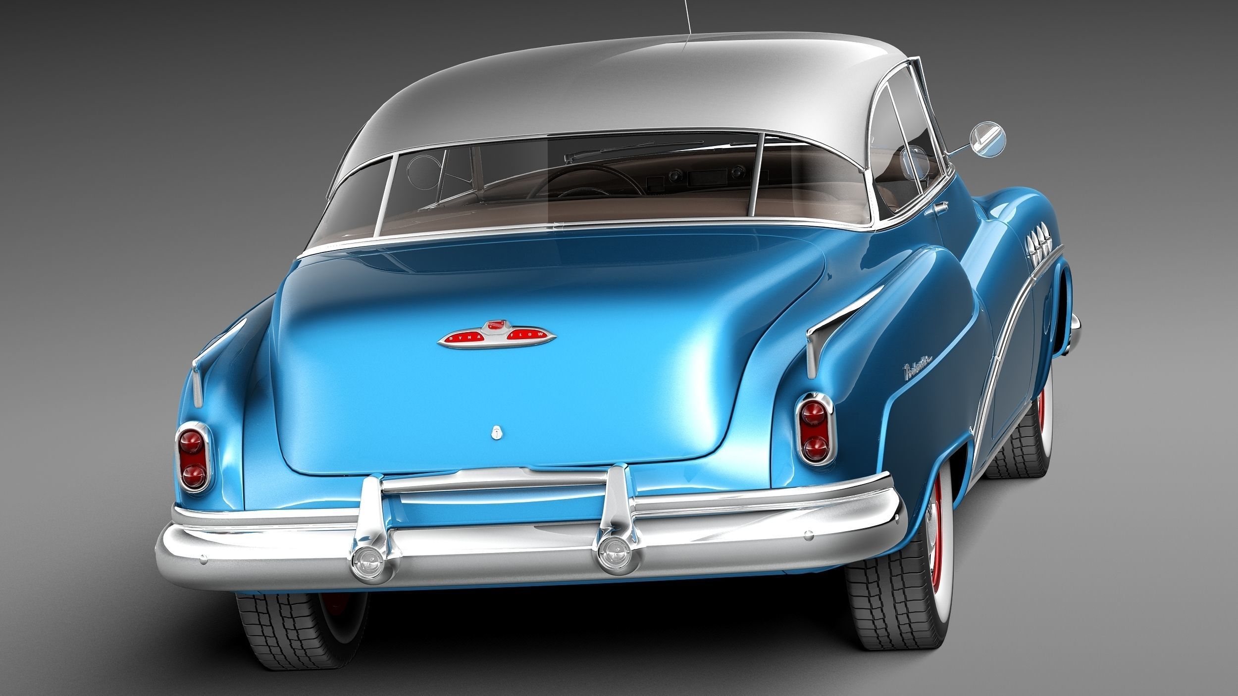 Buick Roadmaster Riviera 1952 3D model_5