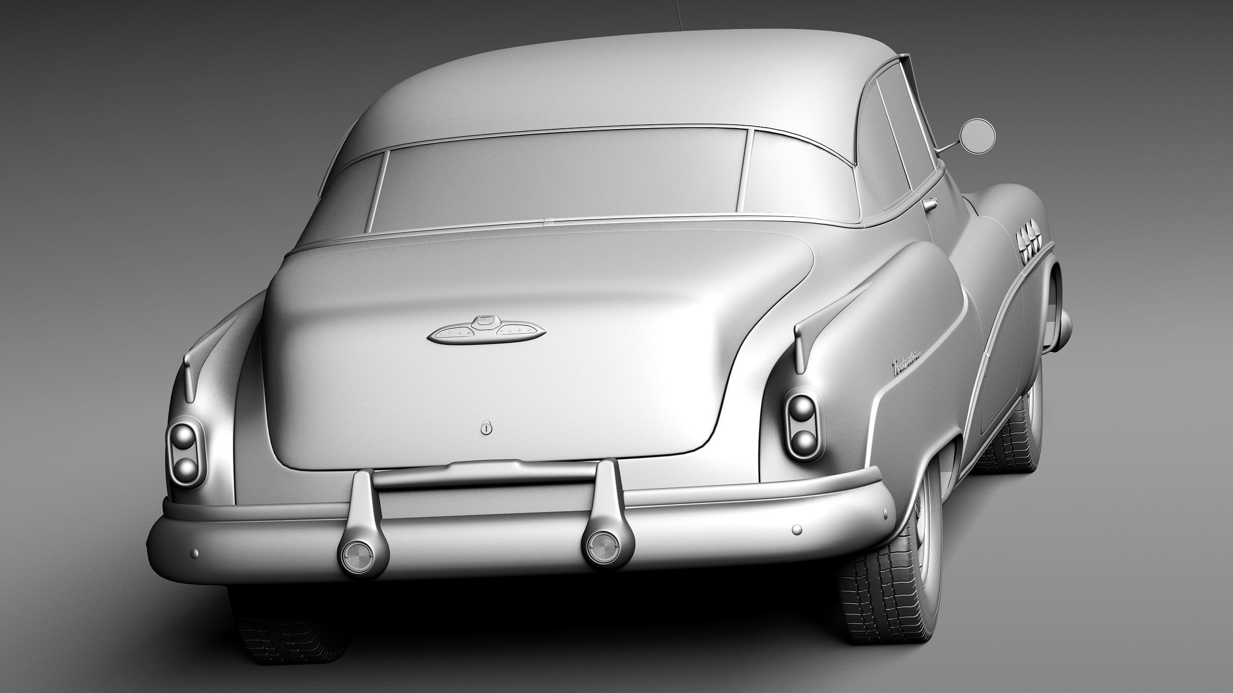 Buick Roadmaster Riviera 1952 3D model_13