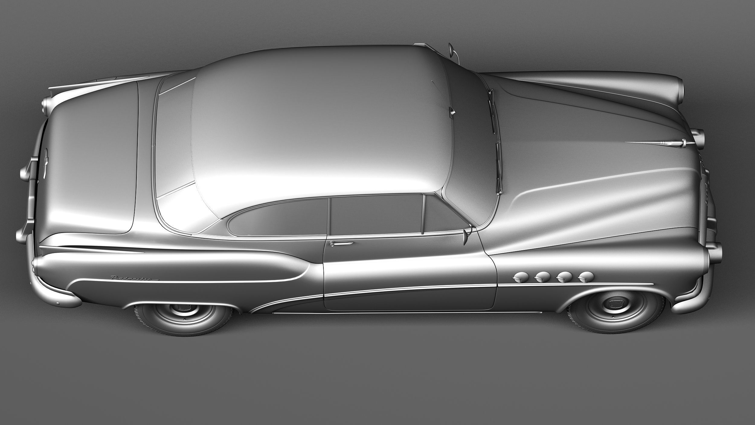 Buick Roadmaster Riviera 1952 3D model_15