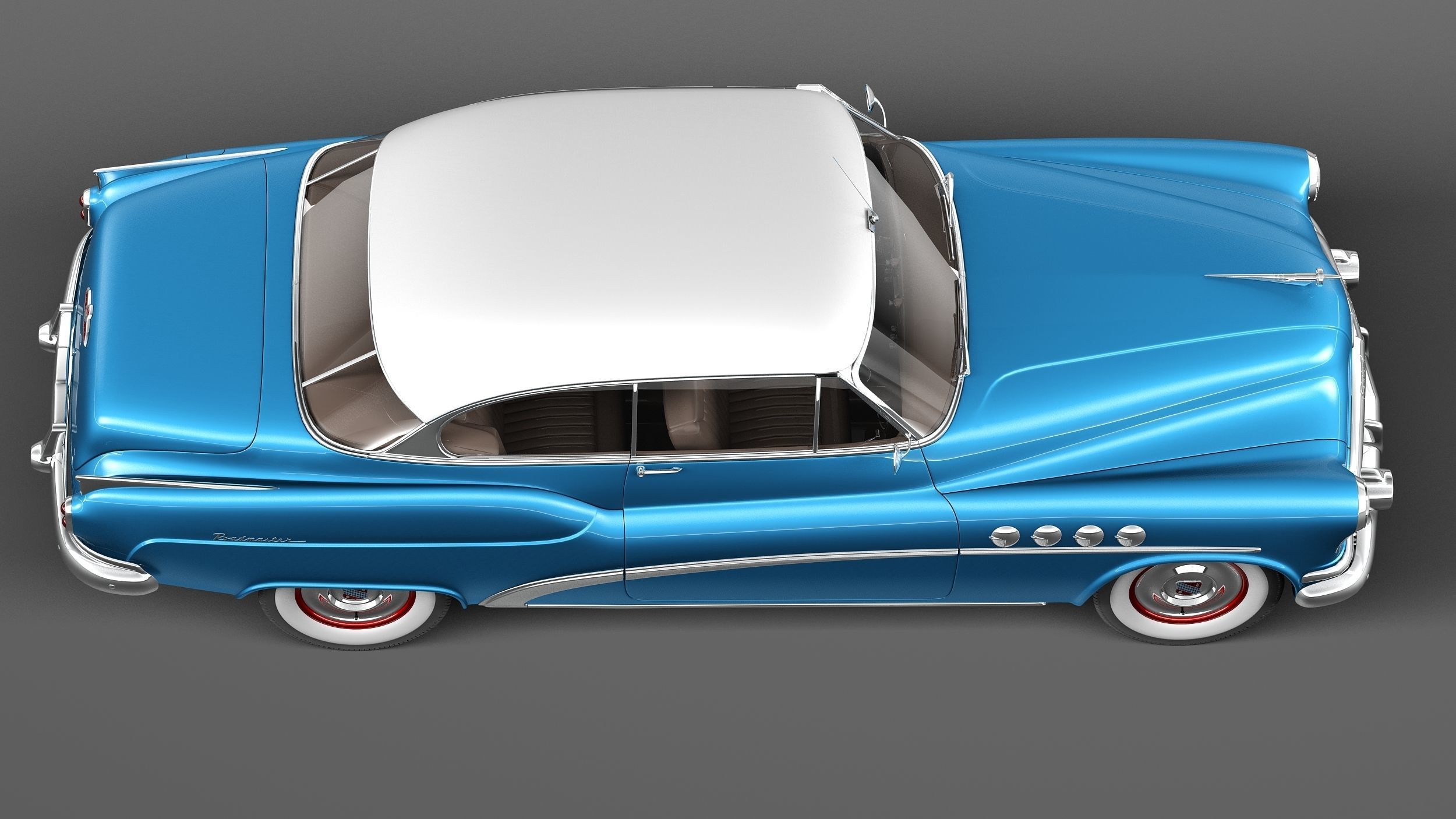 Buick Roadmaster Riviera 1952 3D model_7
