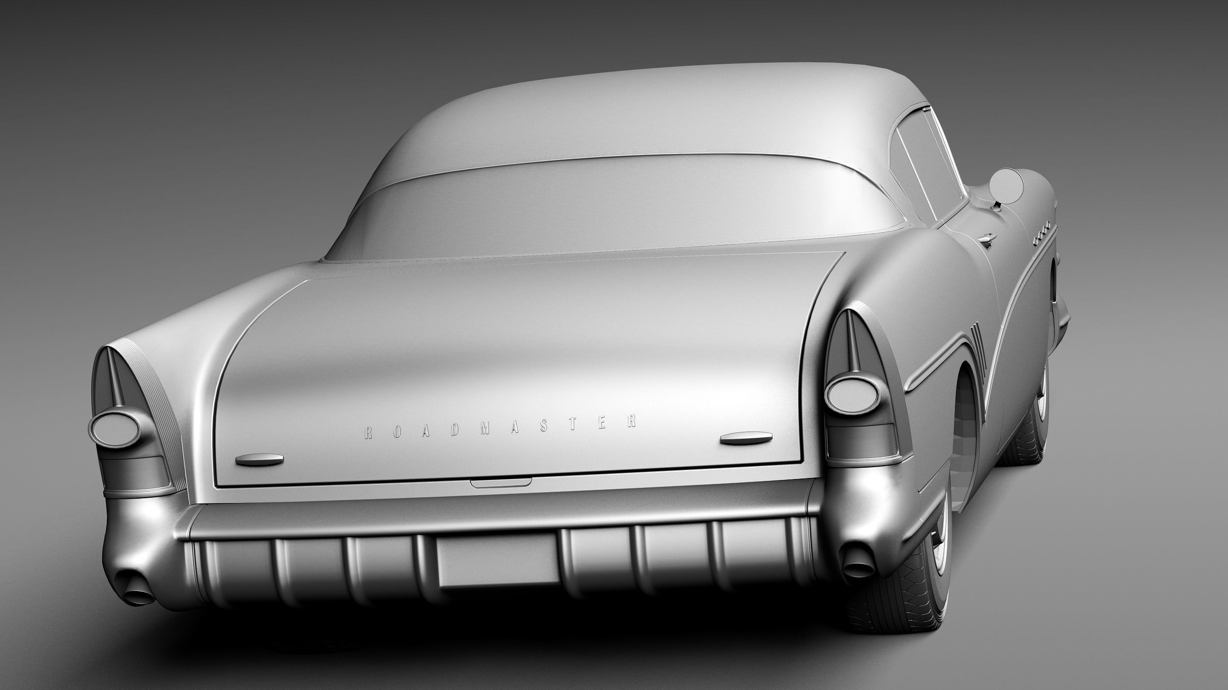 Buick Roadmaster 1957 3D model_13