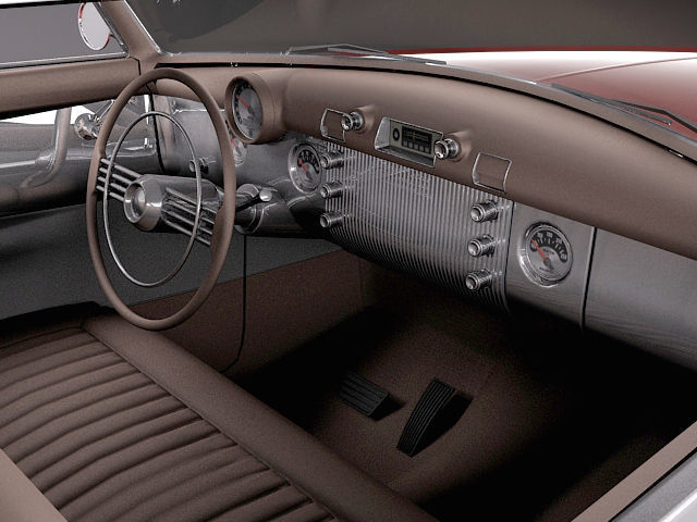 Buick Super Riviera Coupe 1953 3D model_8