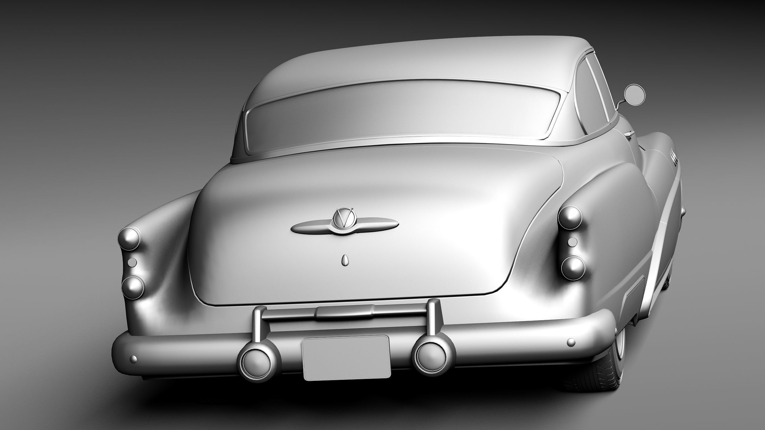 Buick Super Riviera Coupe 1953 3D model_15