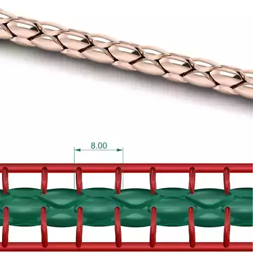 BEST SOLD DIRECT CASTING CHAIN 3D print model