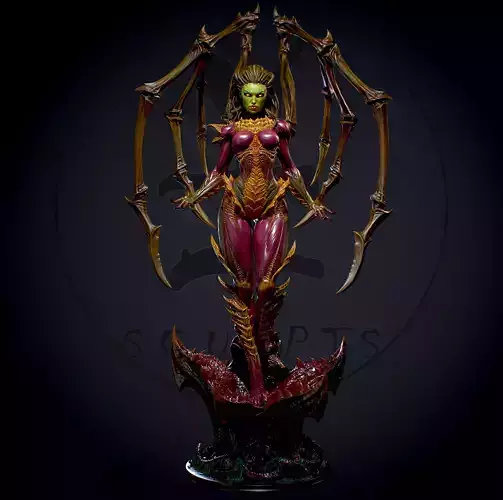 Sarah Kerrigan 3D print model