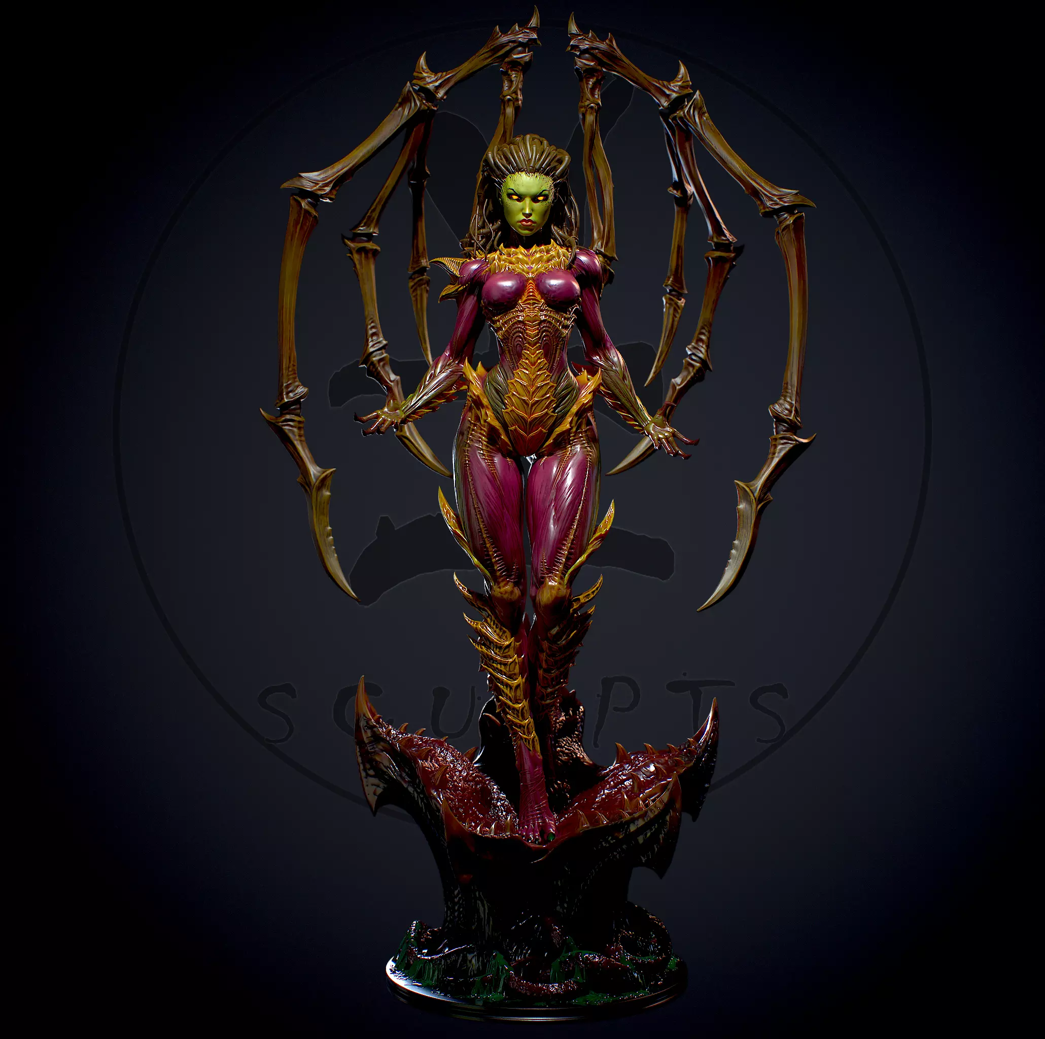 Sarah Kerrigan 3D print model