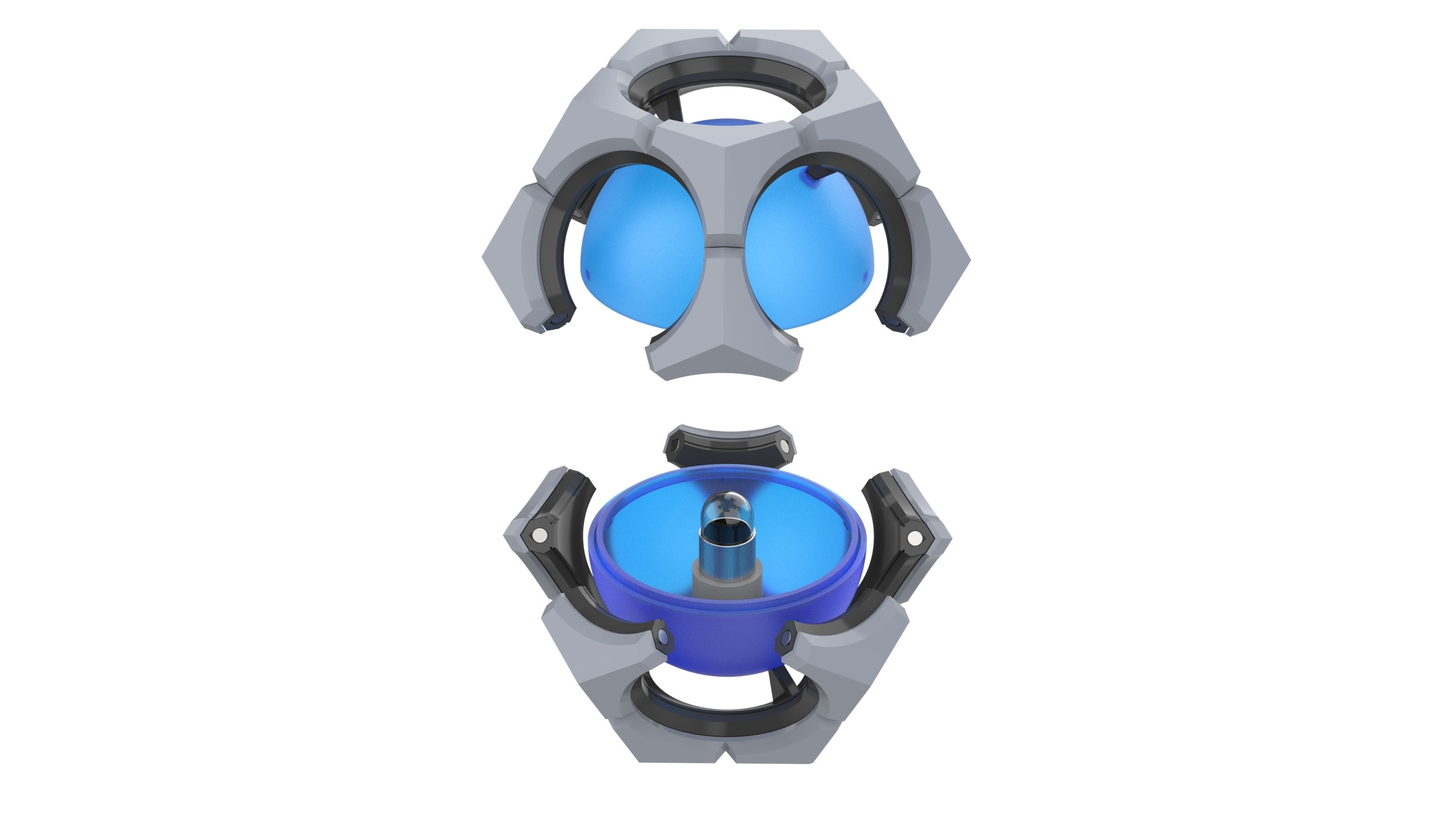 Sigma Hyperspheres - Overwatch - STL and CAD - Commercial 3D print model_4