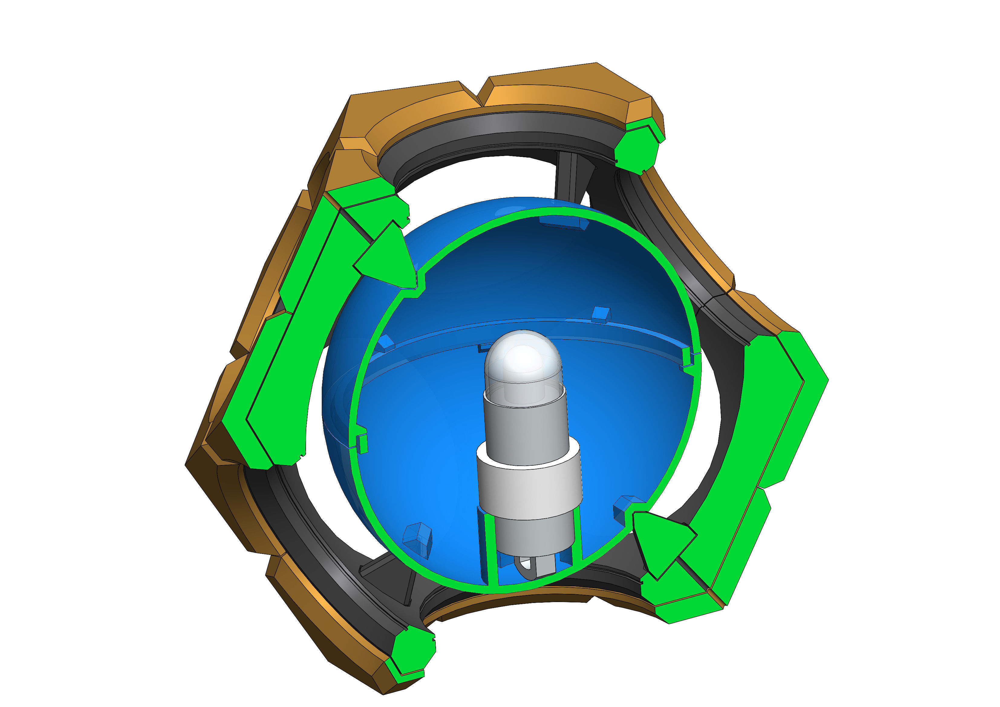 Sigma Hyperspheres - Overwatch - STL and CAD - Commercial 3D print model_17