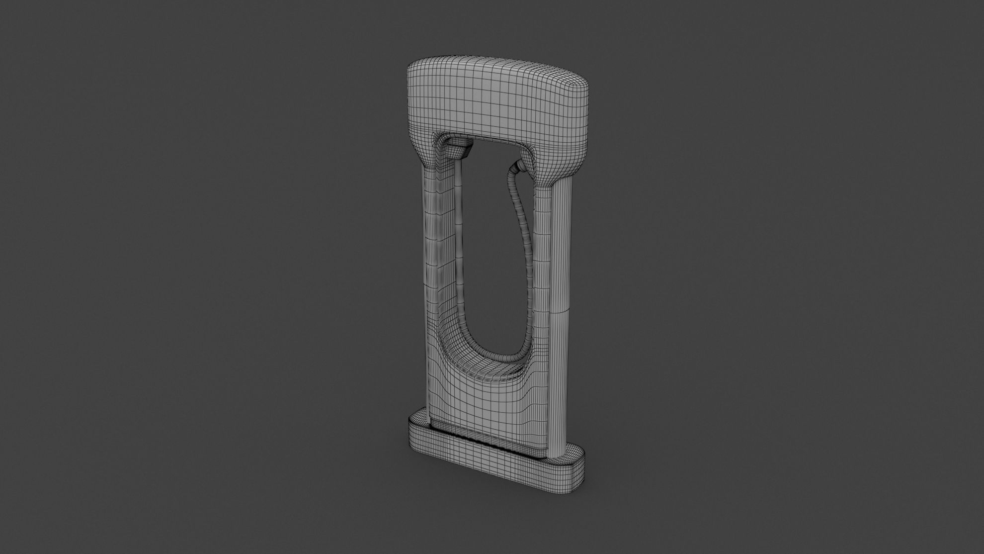 Tesla Storage System and Charger 3D model_8