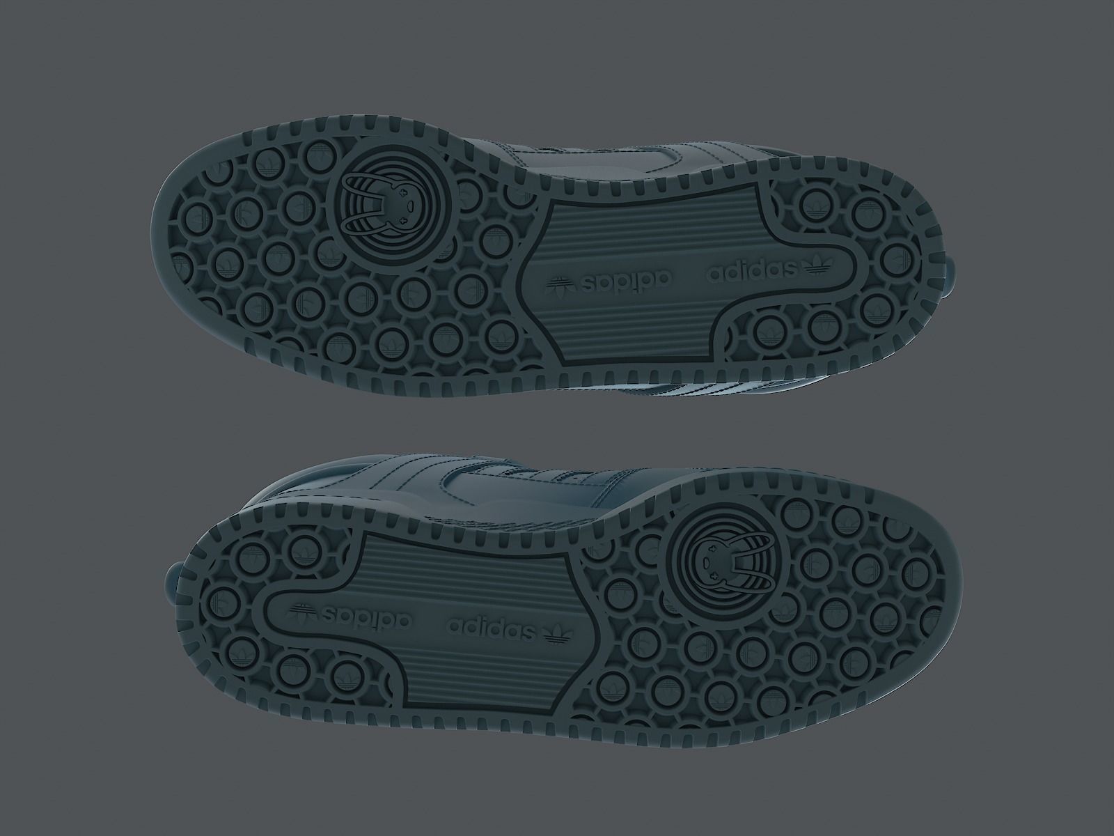 Adidas Forum X BadBunny sneaker-3d printable 3D print model_5