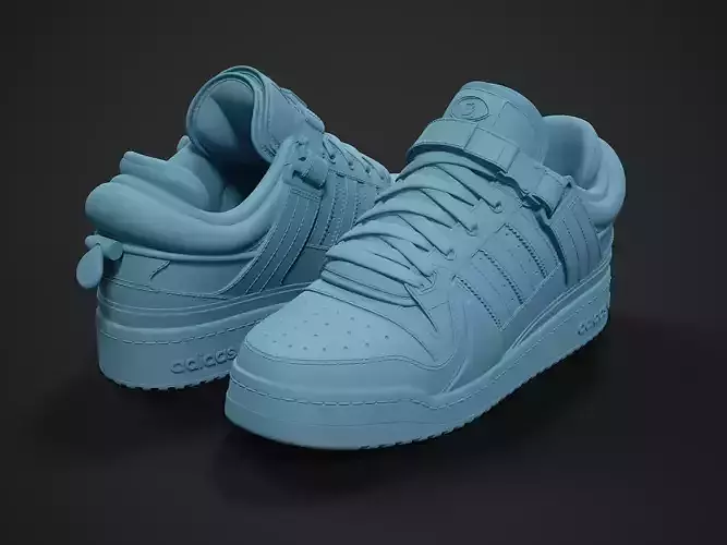 Adidas Forum X BadBunny sneaker-3d printable 3D print model