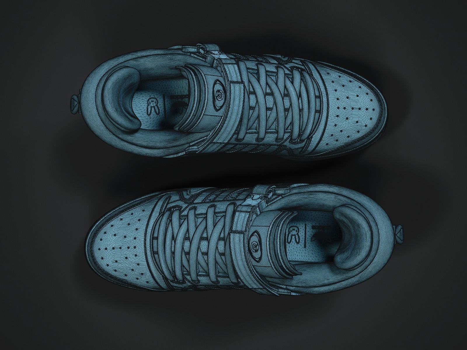 Adidas Forum X BadBunny sneaker-3d printable 3D print model_8