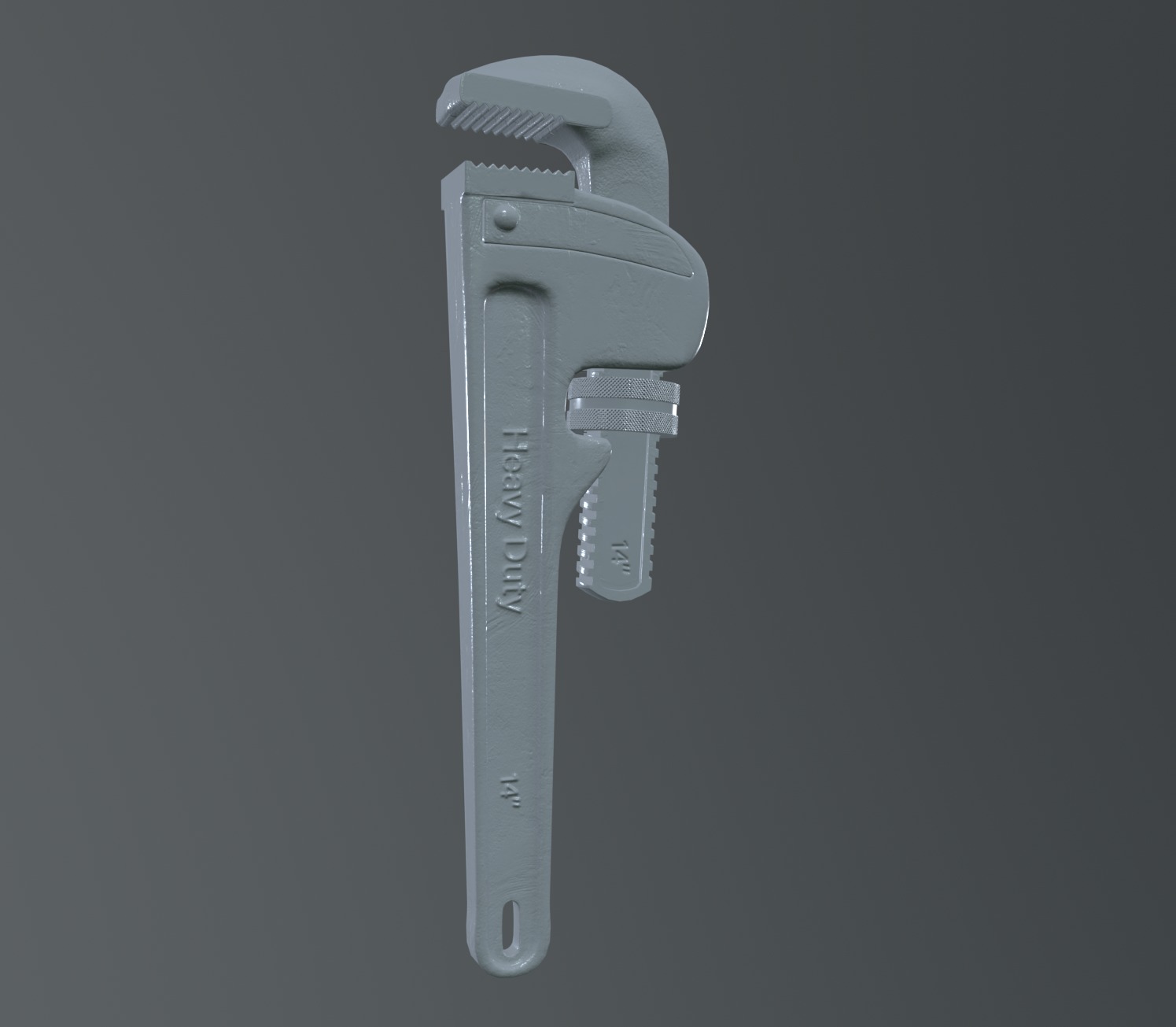 Wrench - Game and Movie-Ready Tool Asset 3D model_2