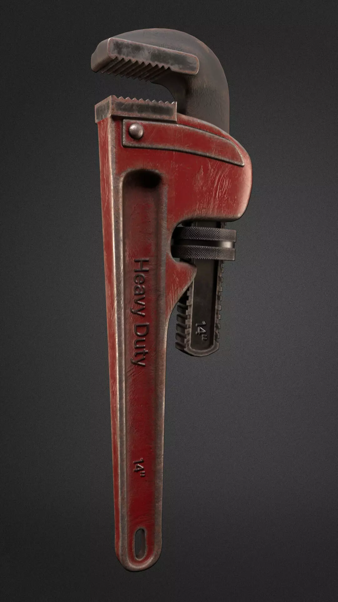 Wrench - Game and Movie-Ready Tool Asset 3D model_0