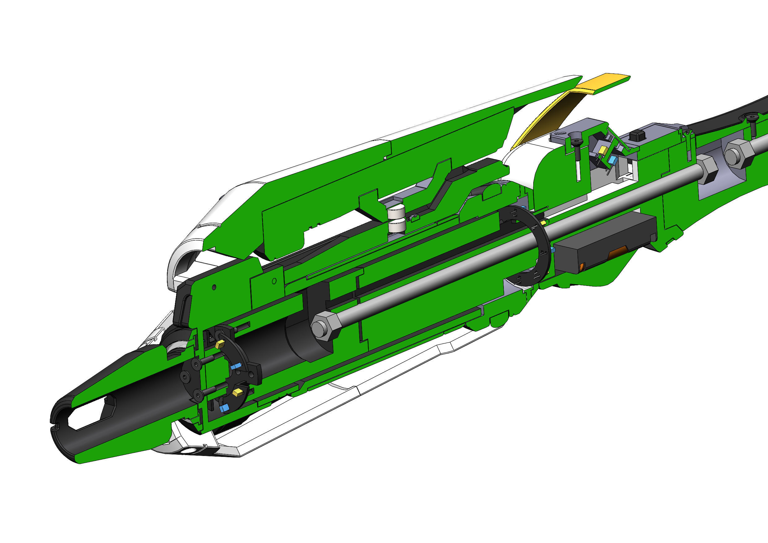 Mercy Caduceus Staff - Overwatch - STL CAD bundle - Personal Use 3D print model_11