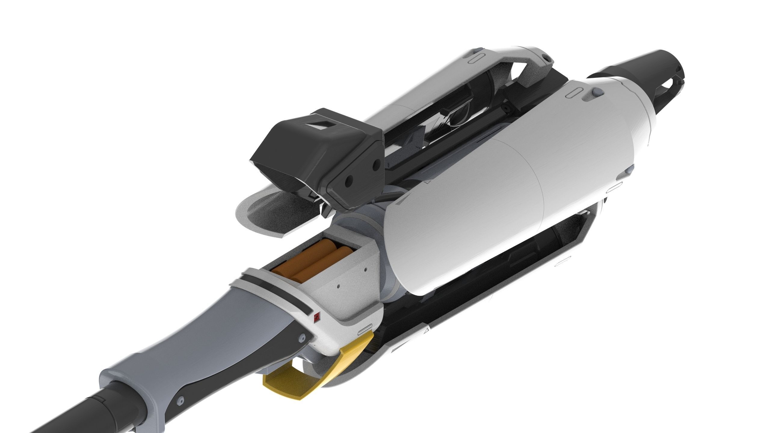 Mercy Caduceus Staff - Overwatch - STL CAD bundle - Personal Use 3D print model_6