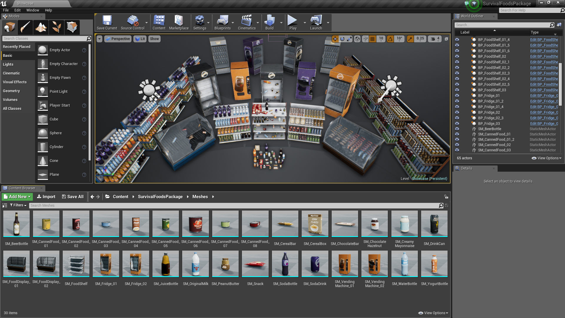 Survival Bundle Package Low-poly 3D model_27