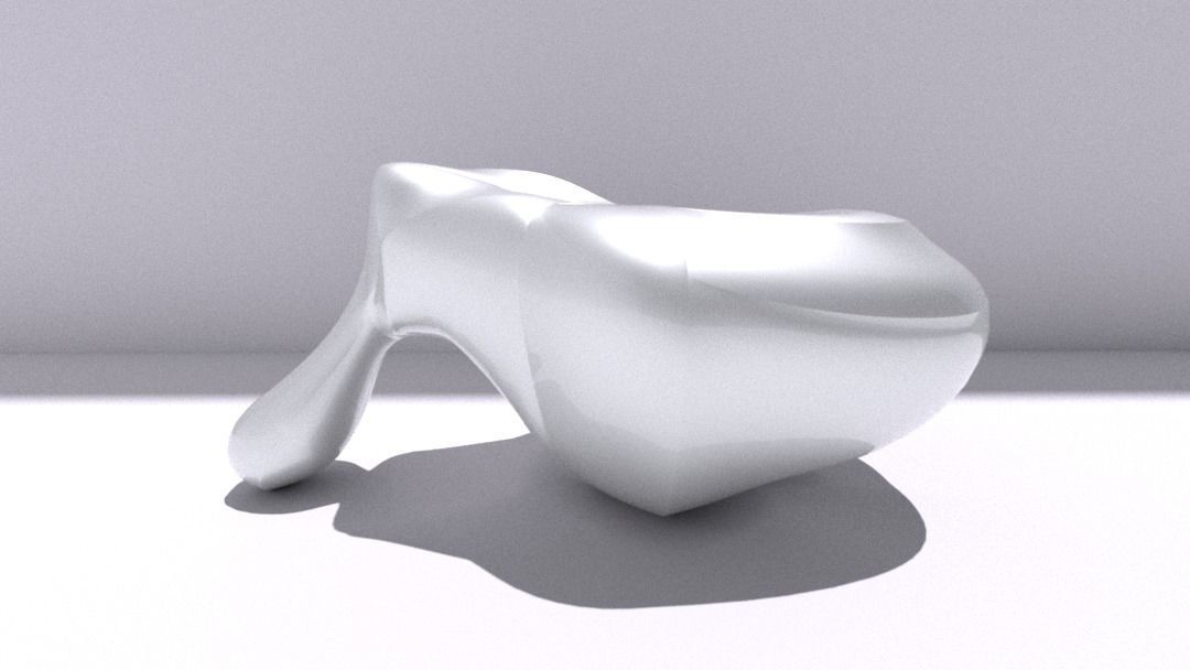 Bone Chair  3D model_4