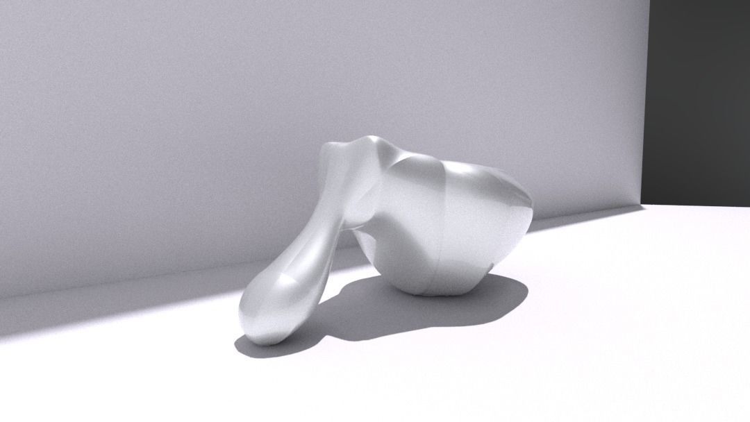 Bone Chair  3D model_5