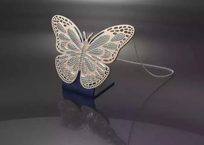 Magical Butterfly Pendant