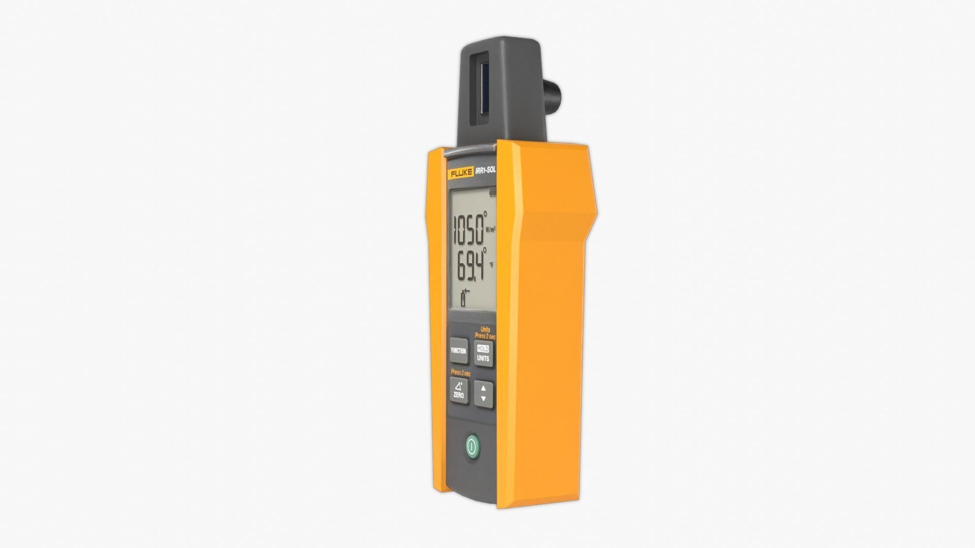 Solar Irradiance Meter Low-poly 3D model_2