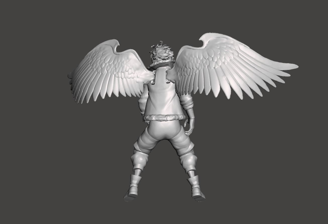 Hawks Keigo Takami 3D Model 3D print model_1