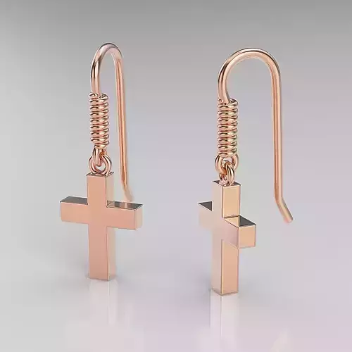 Cross Earrings