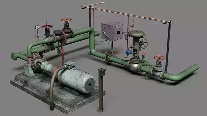 Centrifugal pump room