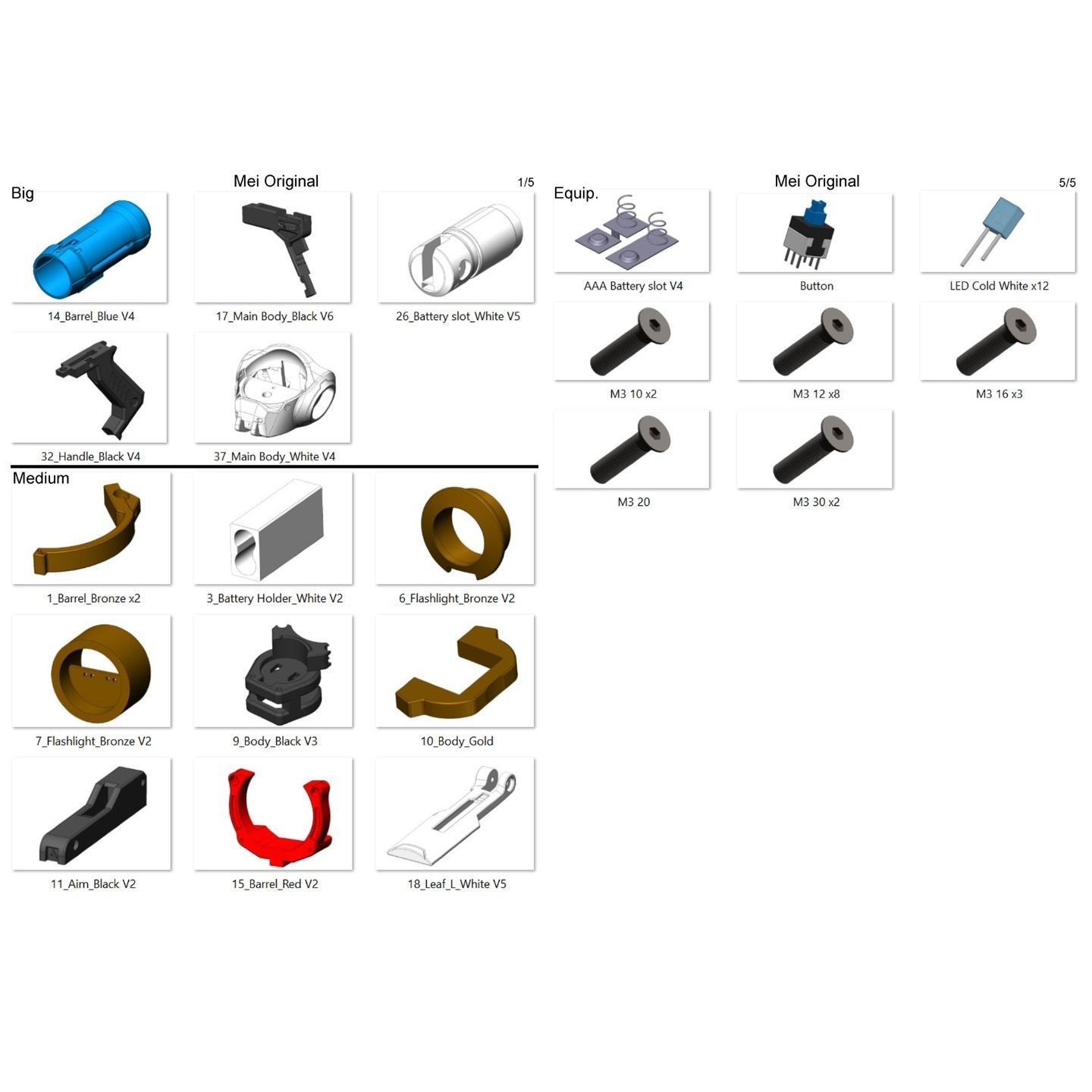 Mei Blaster - Overwatch - STL CAD bundle - Commercial 3D print model_11