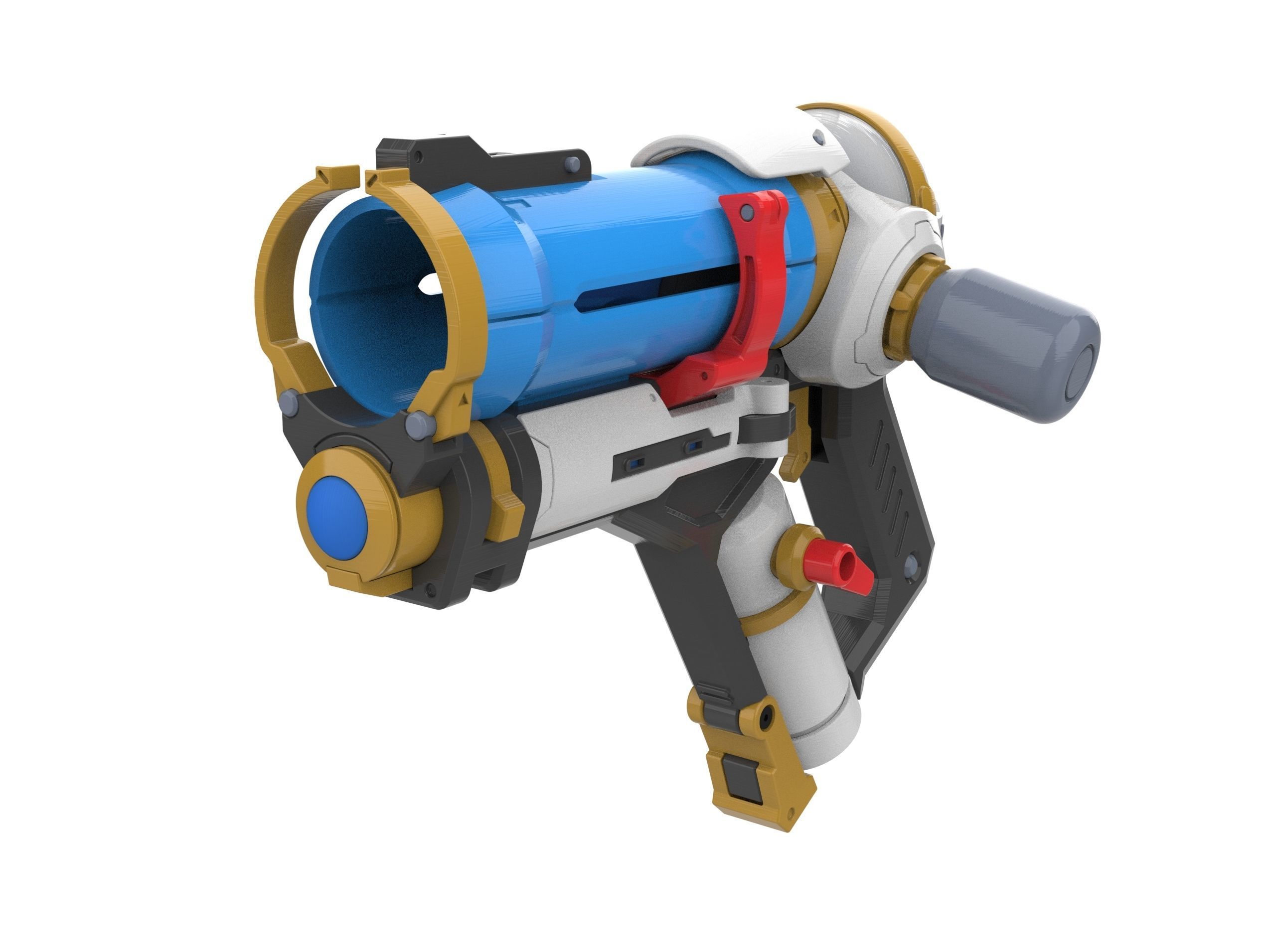 Mei Blaster - Overwatch - STL CAD bundle - Commercial 3D print model_2