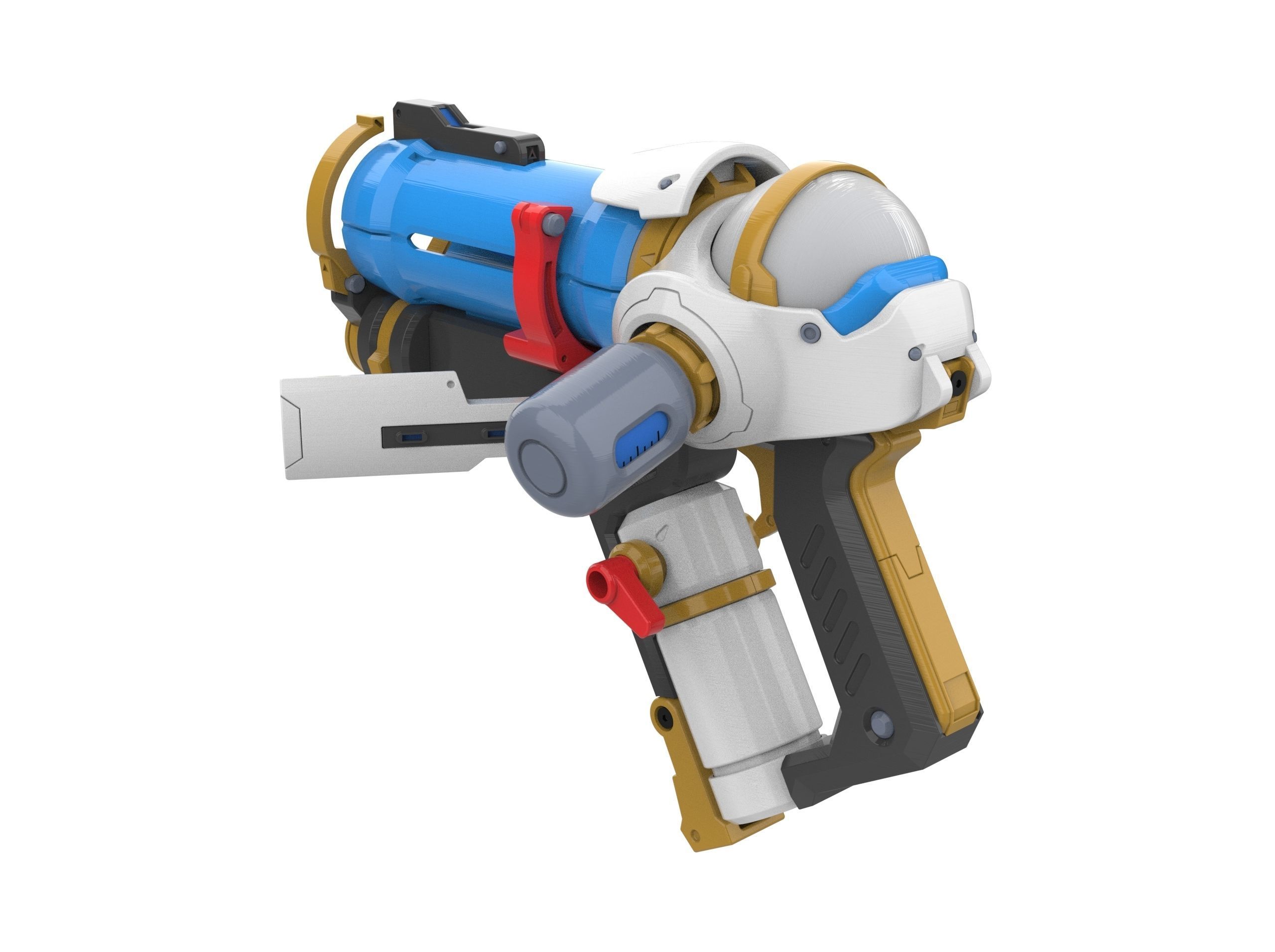 Mei Blaster - Overwatch - STL CAD bundle - Commercial 3D print model_7