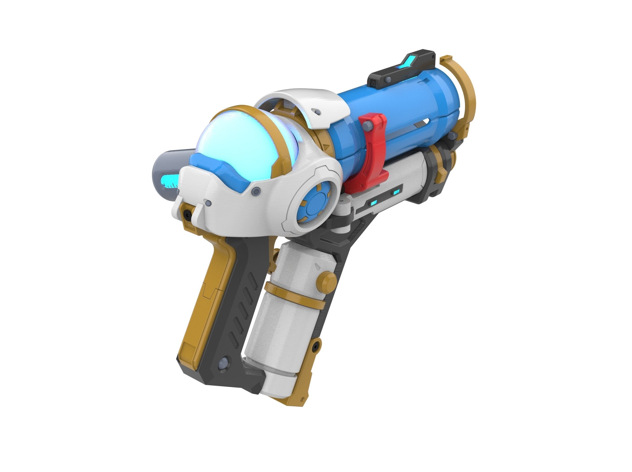 Mei Blaster - Overwatch - STL CAD bundle - Commercial 3D print model_5