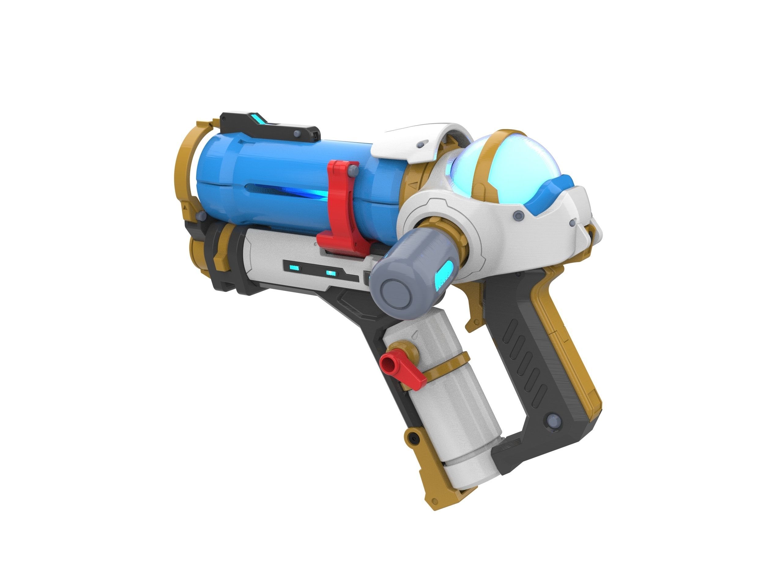 Mei Blaster - Overwatch - STL CAD bundle - Commercial 3D print model_4