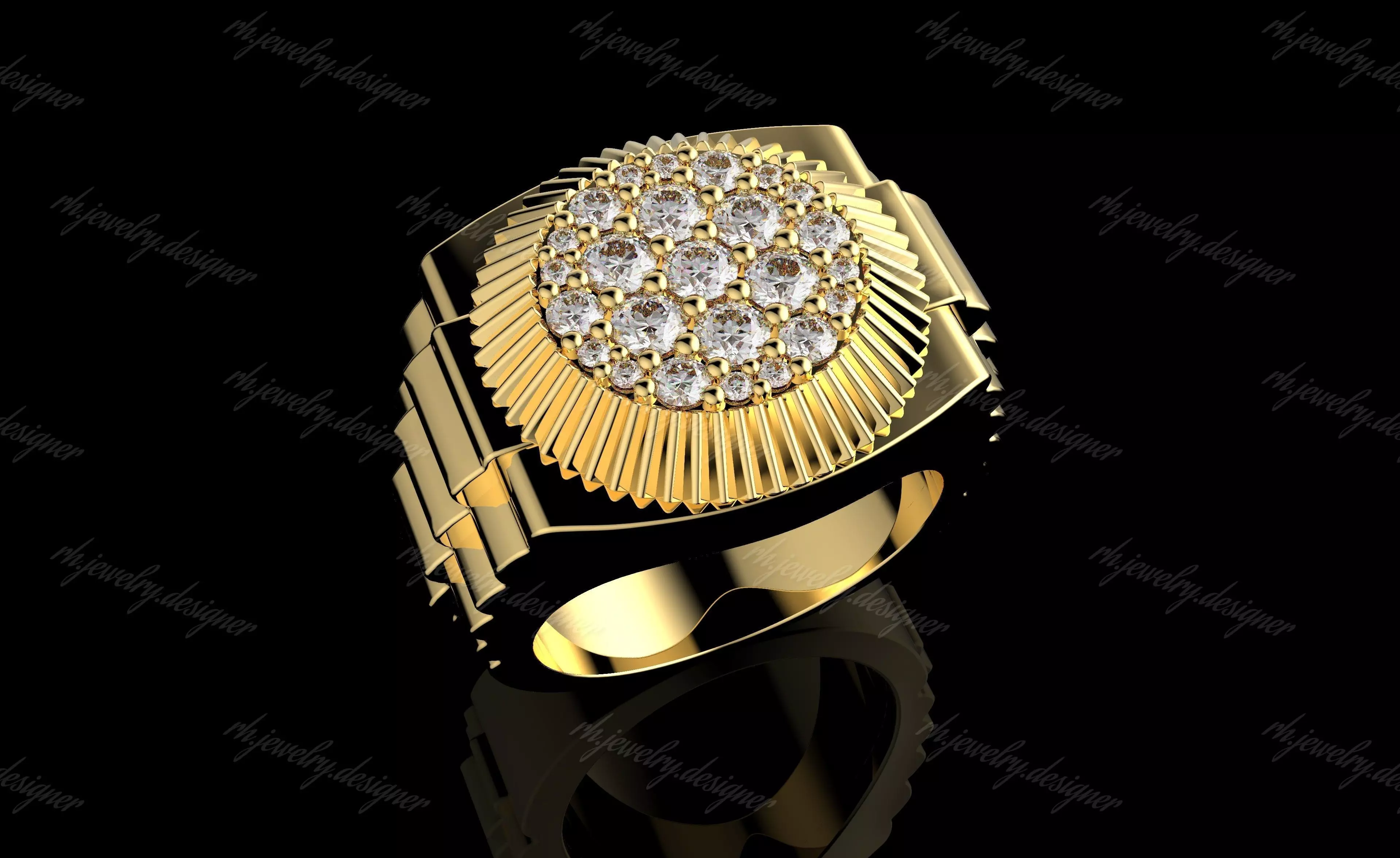 Gold N1136 3D print model_0