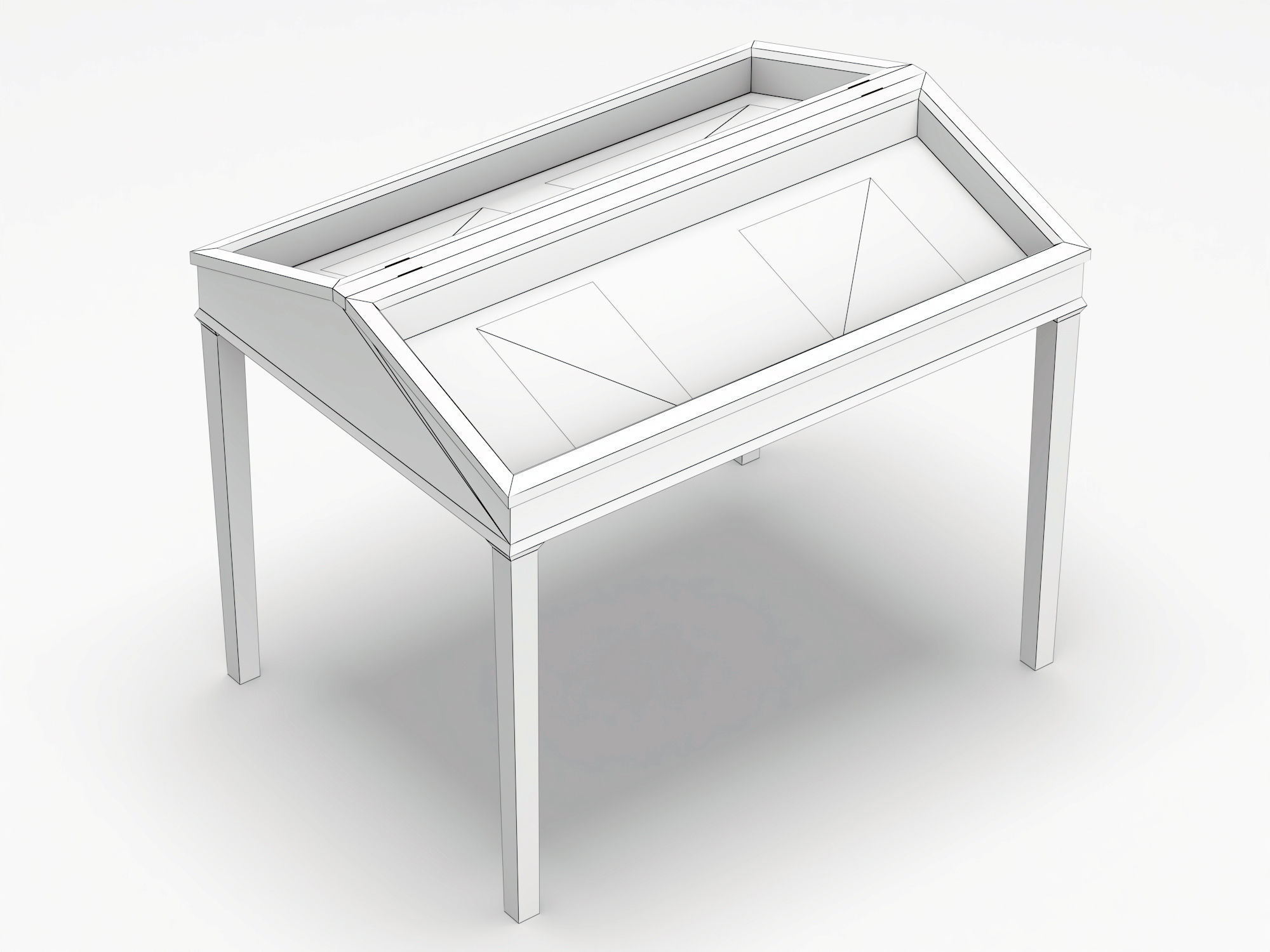 Exhibition case 2 3D model_11