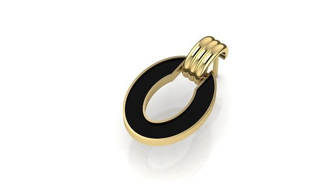Earrings jewelry 3D print model