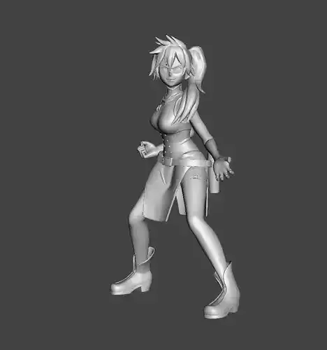 Itsuka Kendo 3D Model 3D print model
