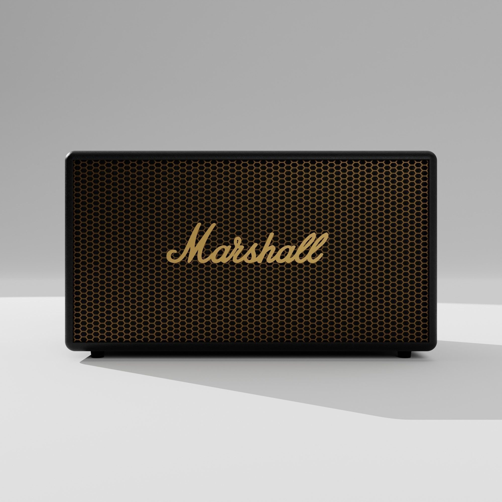 Marshall Stanmore  Bluetooth Speaker Model 3D model_1