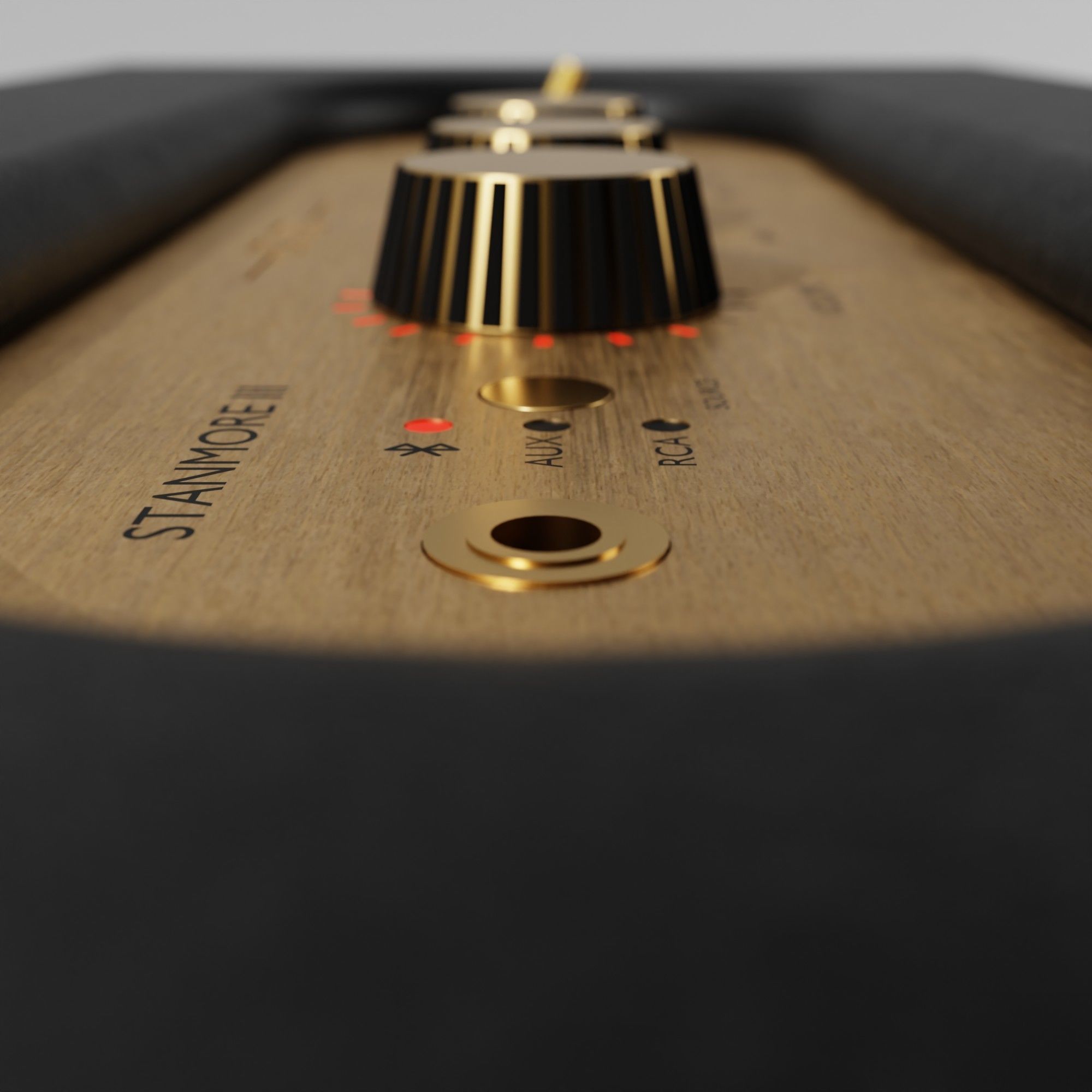 Marshall Stanmore  Bluetooth Speaker Model 3D model_6