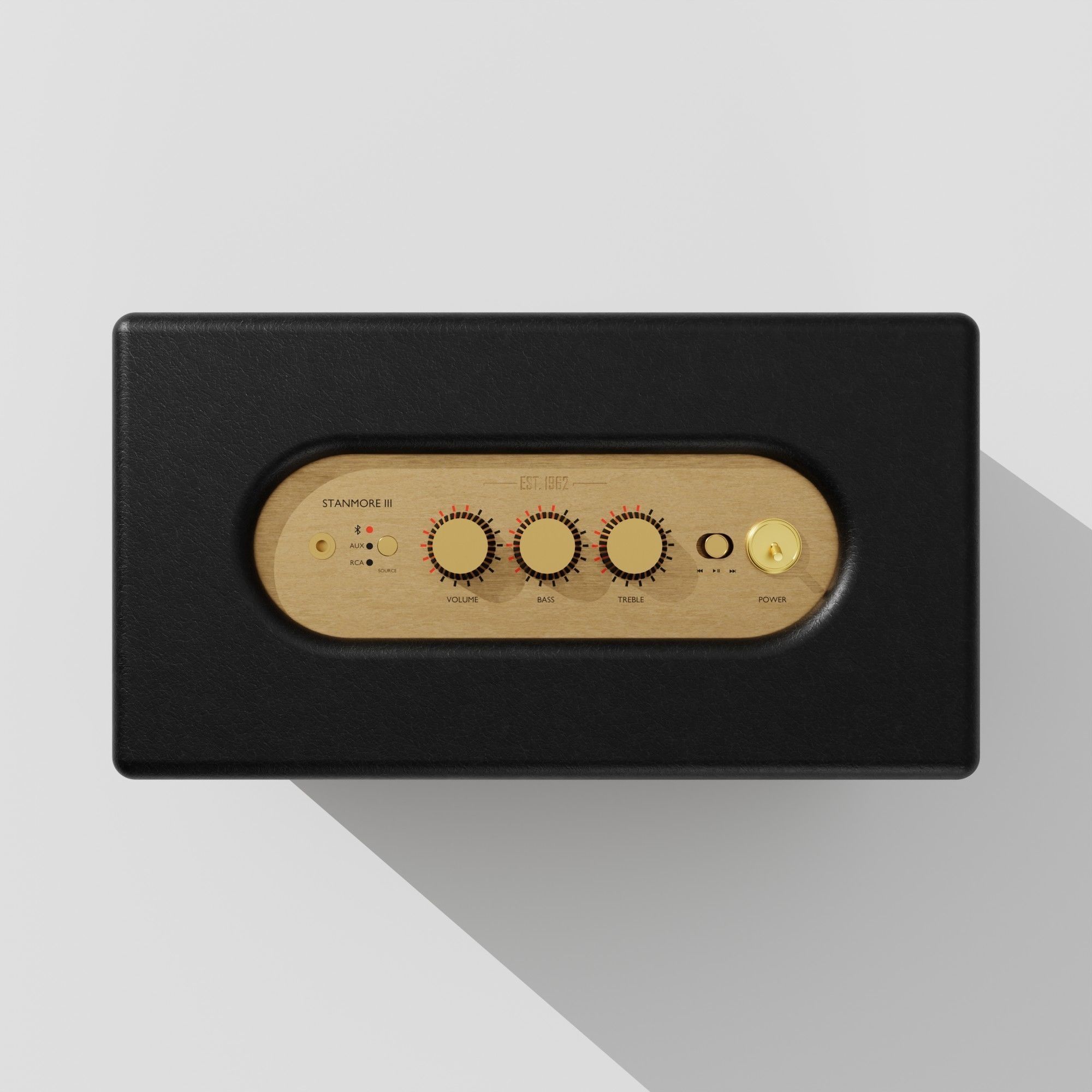Marshall Stanmore  Bluetooth Speaker Model 3D model_2