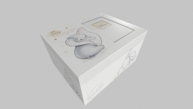 Gift Box Low-poly 3D model