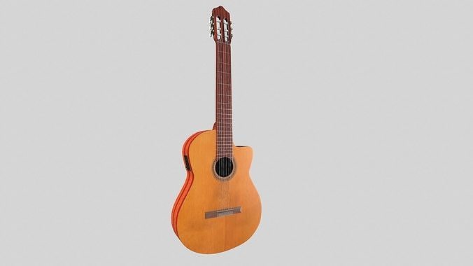 Guitar 3D model