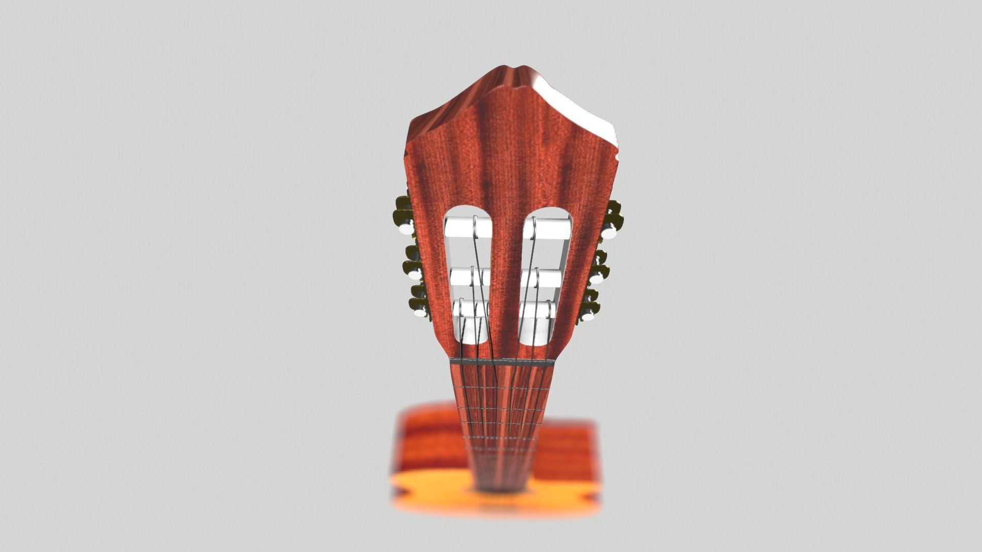 Guitar 3D model_6