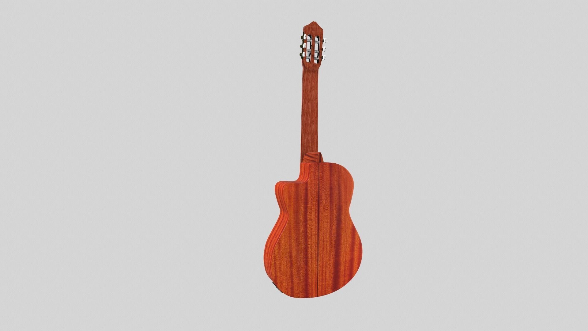 Guitar 3D model_4