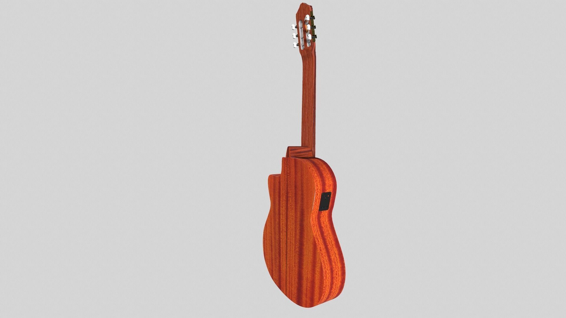 Guitar 3D model_9