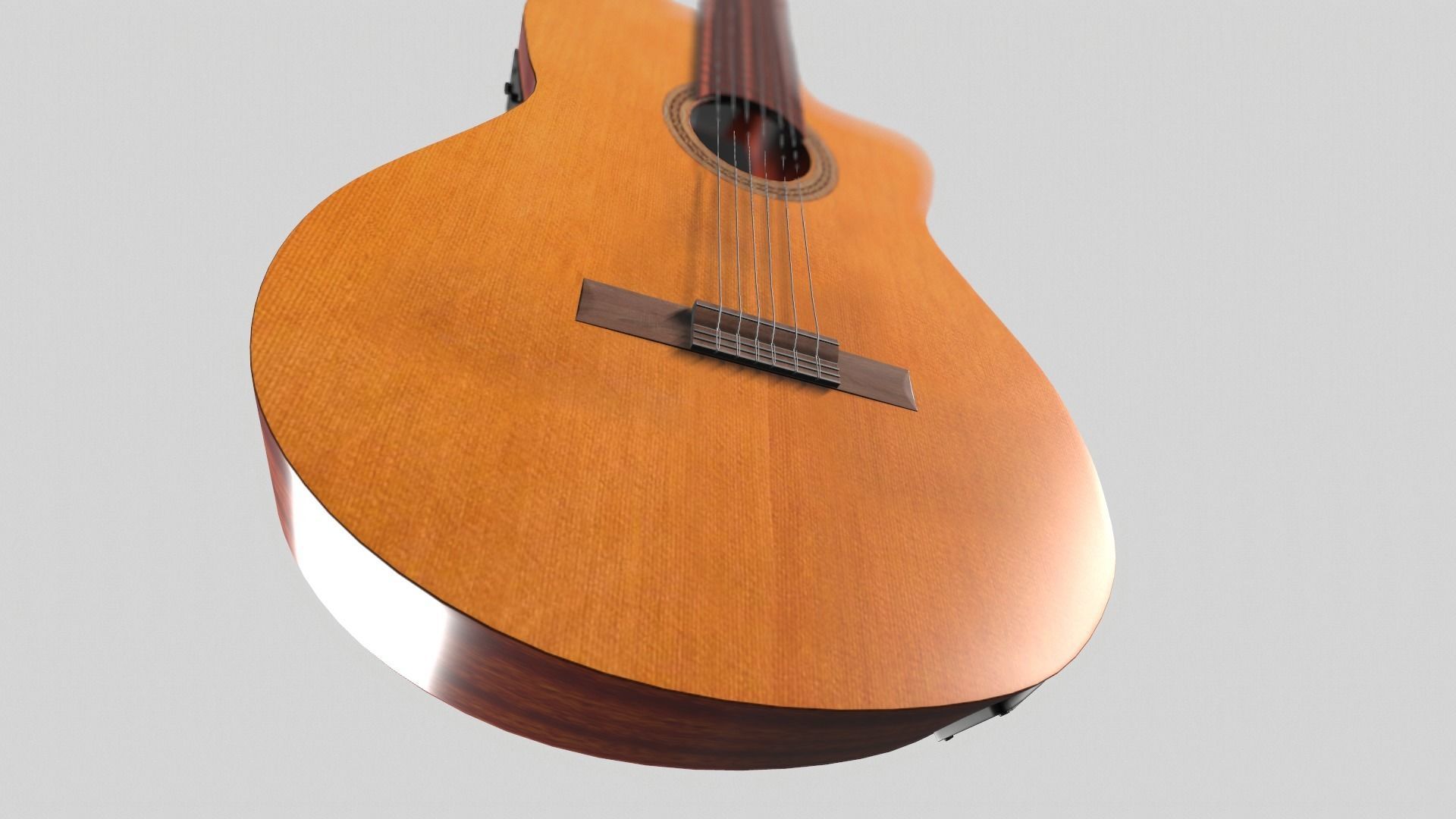 Guitar 3D model_10