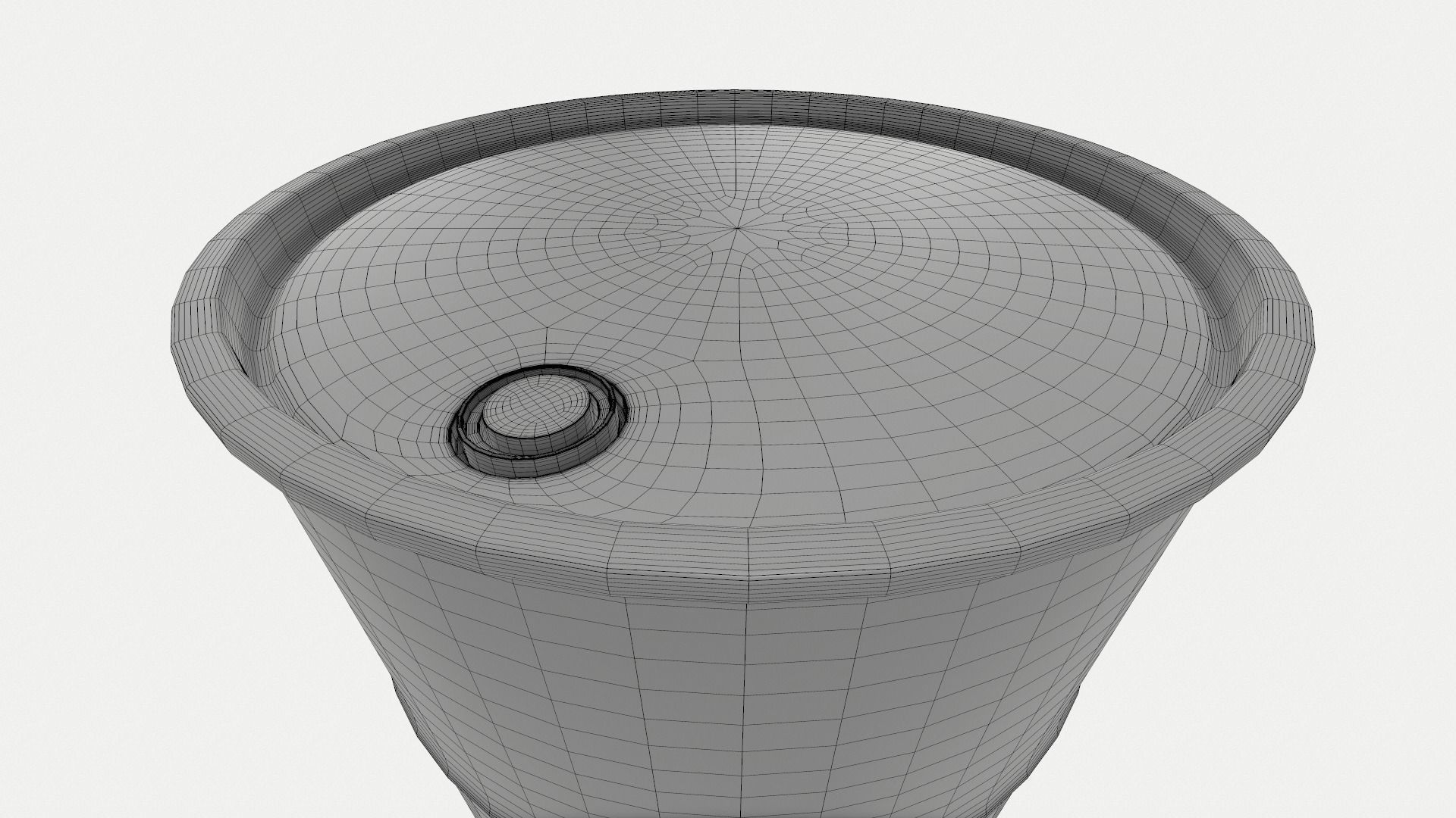 Oil Drum Low-poly 3D model_14