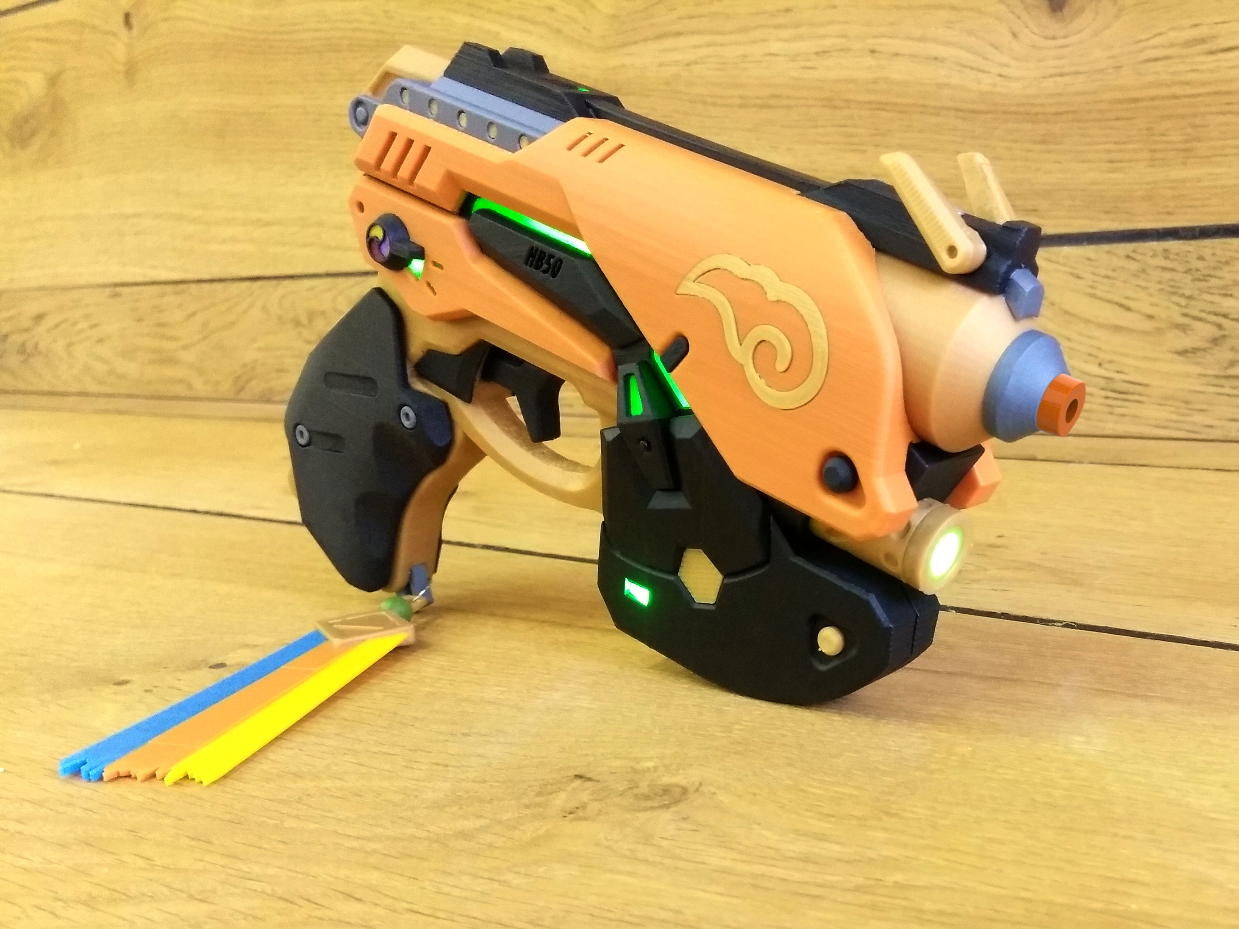 DVa Blaster Palaquin Skin - Overwatch - STL and CAD Commercial 3D print model_17