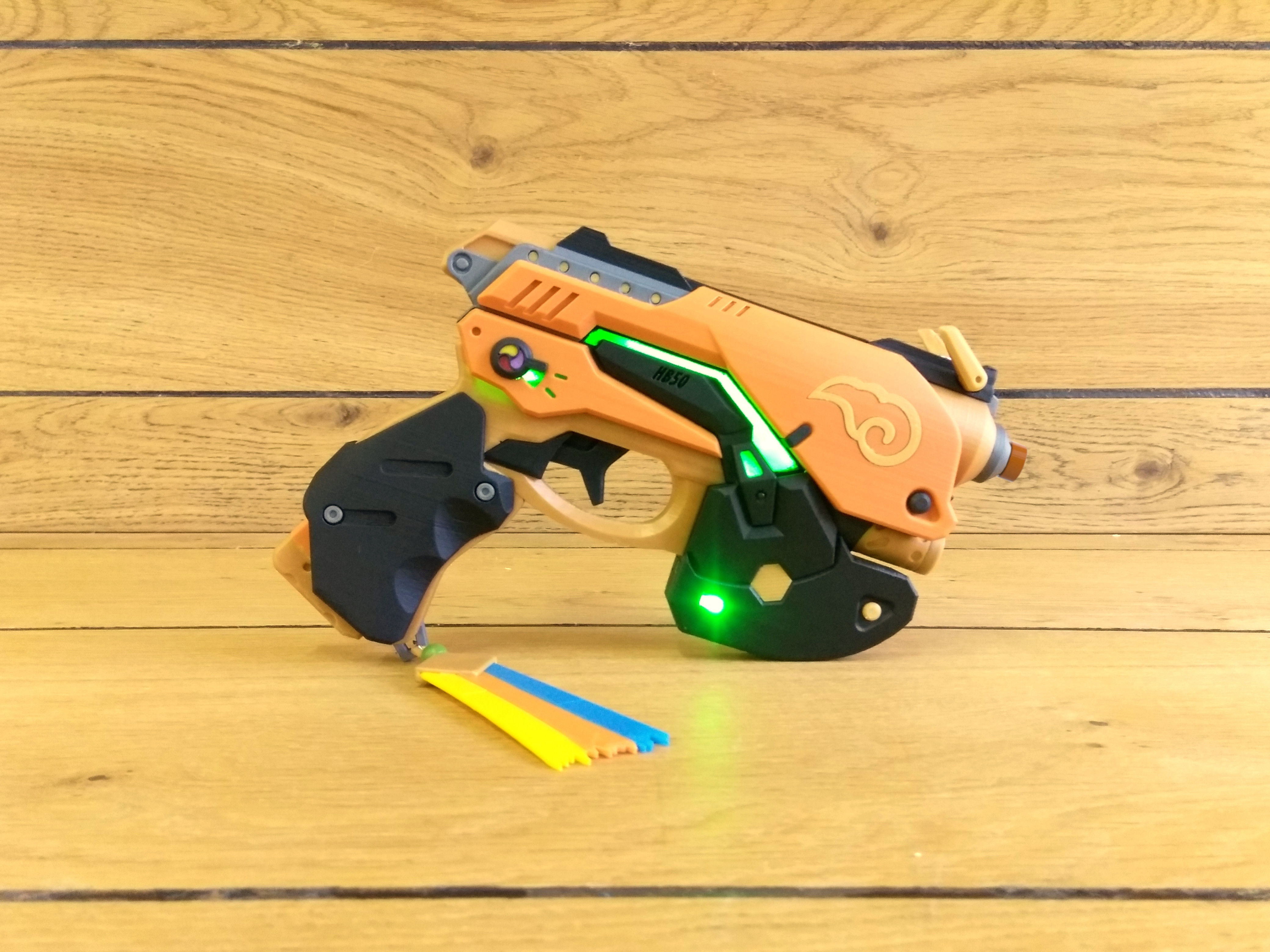 DVa Blaster Palaquin Skin - Overwatch - STL and CAD Commercial 3D print model_16